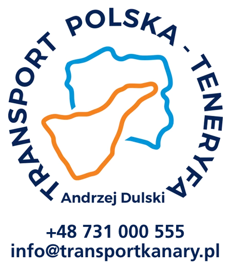 Transport Polska - Teneryfa Andrzej Dulski- przewóz rzeczy